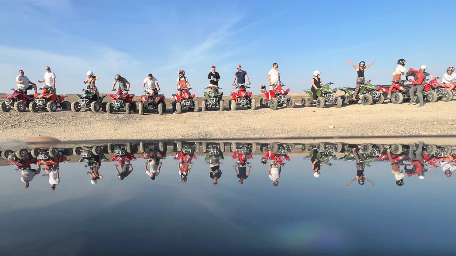 Groepsreizen naar Marokko - Rijden op quads